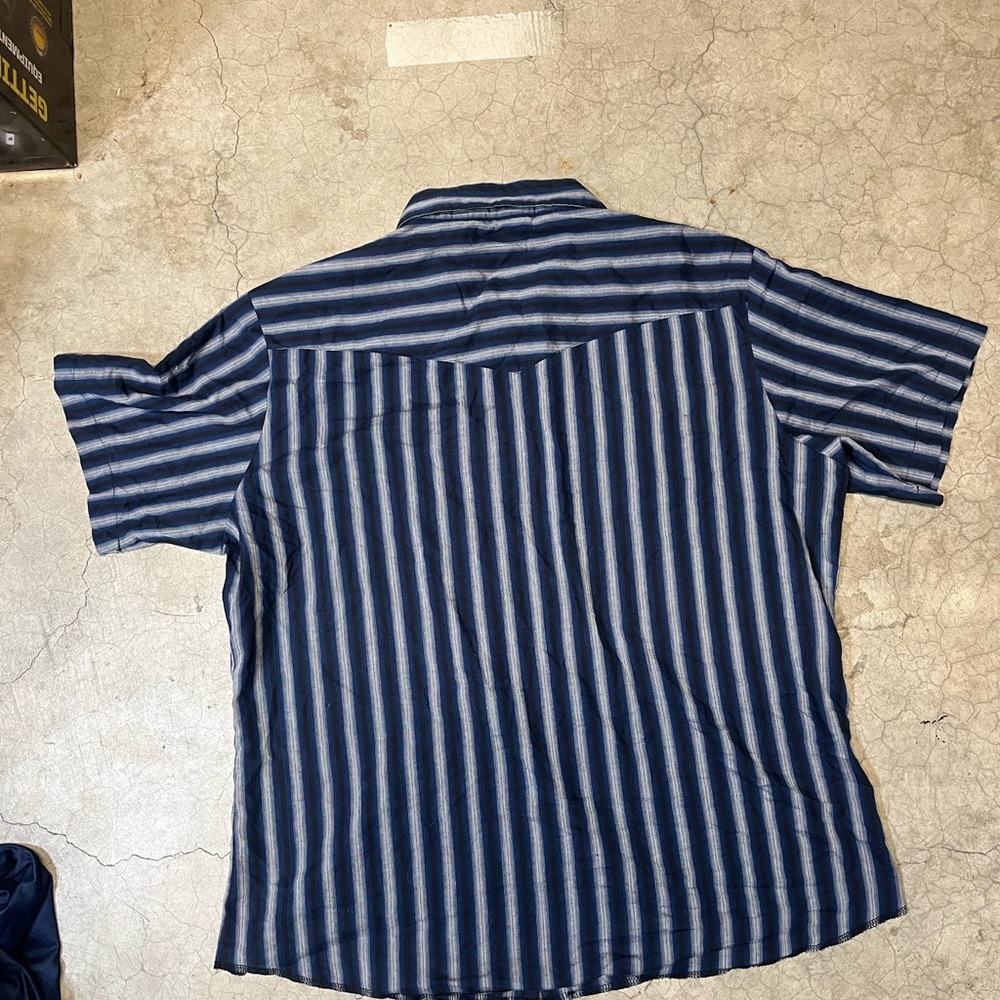 Vintage Wrangler Pearl Snap Button Down - image 5